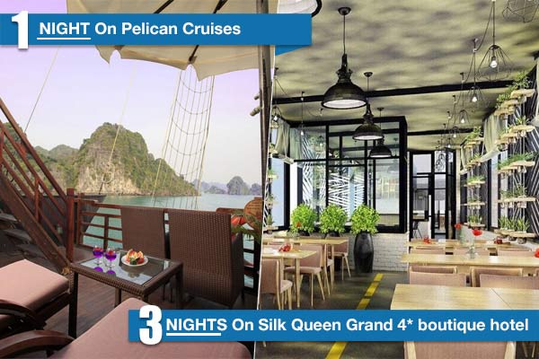 Hanoi - Pelican Cruise 5 Days/4 Nights